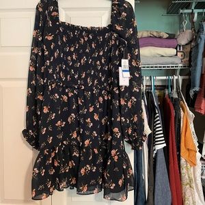 1. State Twilight Blue Floral Dress